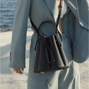 Giorgia Milani Italian black leather